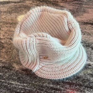 Diesel Unisex Vintage light grey Knit Hat